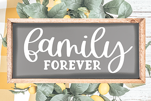 AUTUMN FARMHOUSE FONT BUNDLE