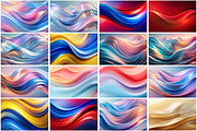 Abstract Wavy Banner Background, a Background Graphic by Forhadx5 (Thumbnail 2 of 7)