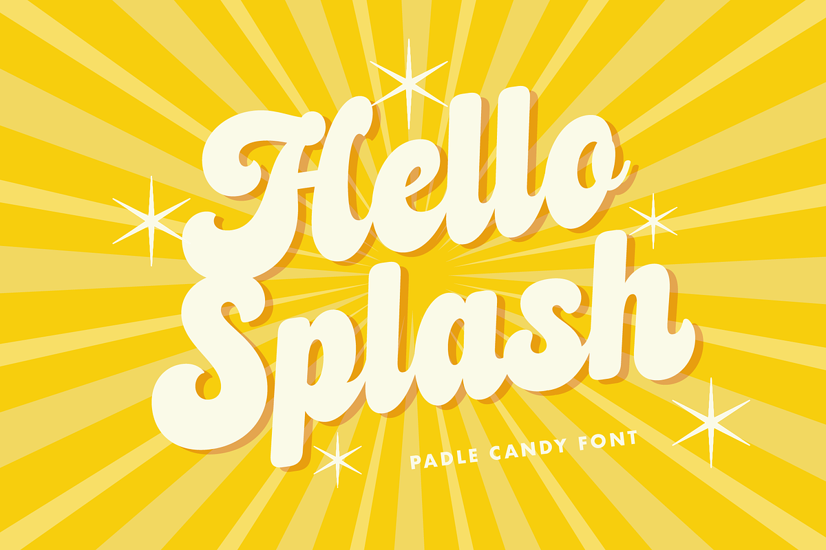 Padle Candy | Chunky Script, a Script Font by Jolicia Type (Photo 4 of 10)