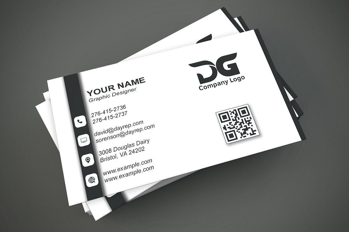 Estate Consultant Card PSD preview 6