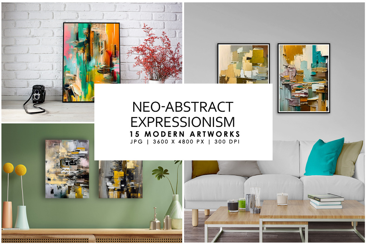 Neo-Abstract Expressionism, a Texture Illustration by Digital Art Creations (Photo 9 of 9)