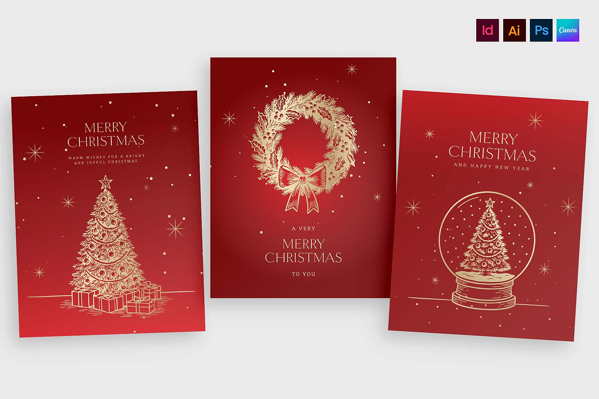 Christmas Poster Template, a Flyer Template by BrandPacks (Photo 2 of 6)