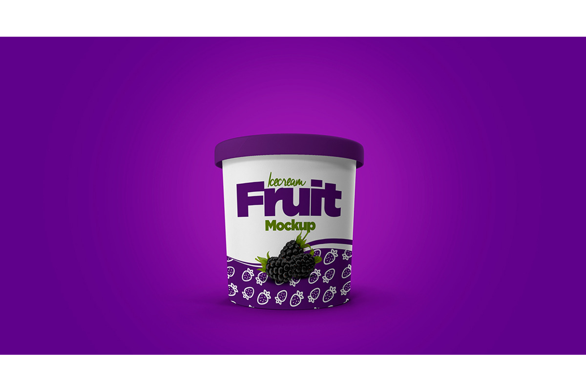 Ice Cream Cup Mockup, a Cups & Container Mockup by rogeriomarcos (Photo 4 of 9)