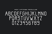 MDC Uptown - A Modern Condensed Font, a Sans Serif Font by Millieangelo (Thumbnail 3 of 6)