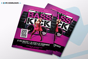 Let The Bass Kick Flyer, a Flyer Template by DopeDownloads (Thumbnail 2 of 3)