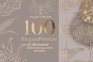 Elegant Patterns & Illustrations