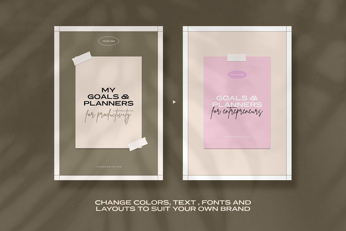 Aesthetic Planner Bundle + More, a Templates & Theme by AndrewPixel (Photo 11 of 12)