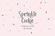 Sprinkle Cookie Serif, a Handwritten Font by Beck McCormick (Thumbnail 1 of 10)
