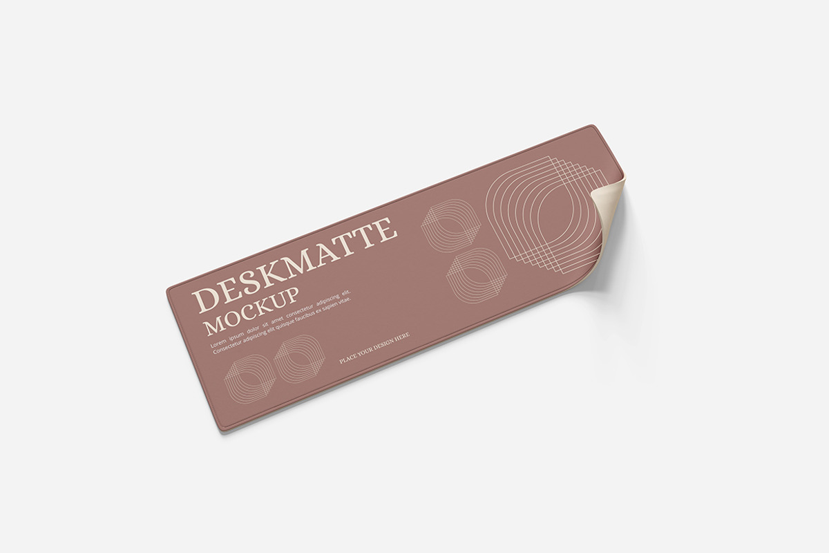 Deskmatte Mockup, a Product Mockup by Indah (Photo 6 of 6)