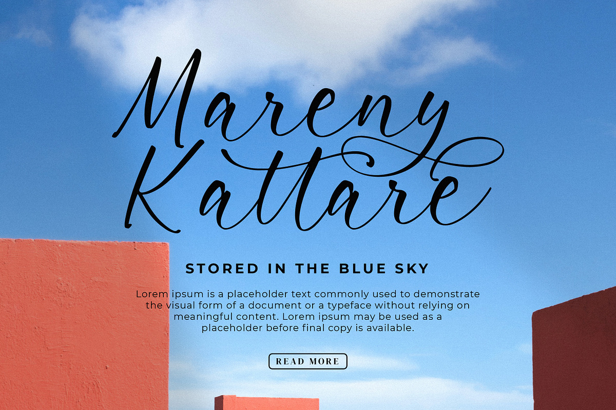 Rayetta Wegatta, a Script Font by Integritype Studio (Photo 3 of 15)
