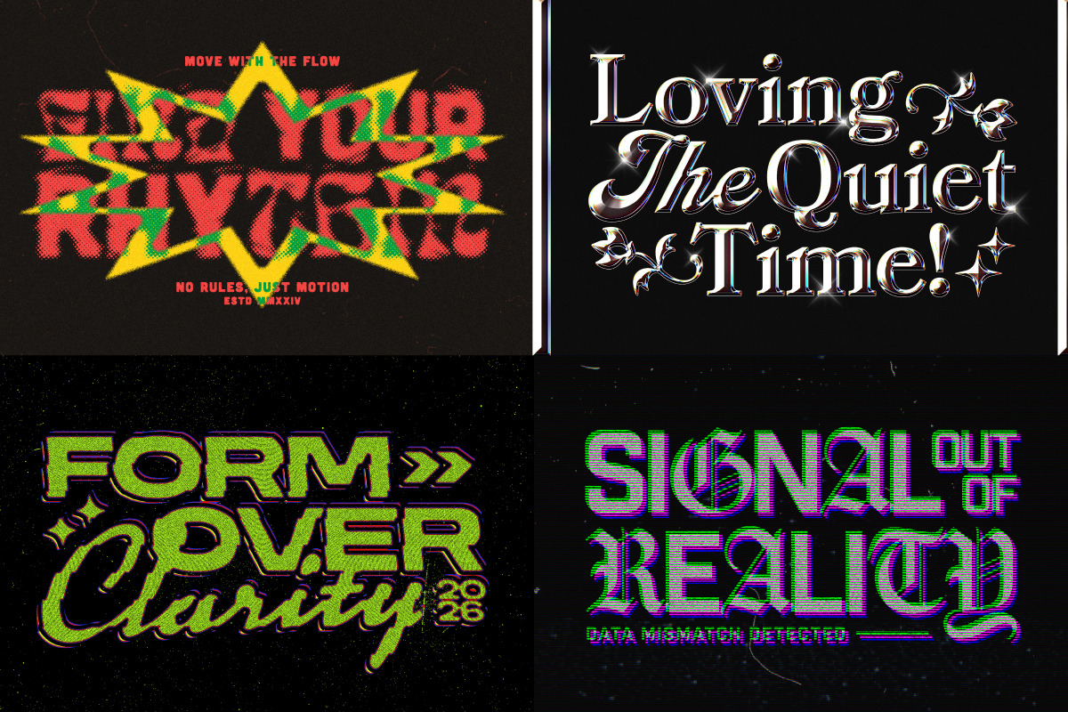 Typographic Experimental Text Effect, a Layer Style Add-On by Matsero (Photo 4 of 4)