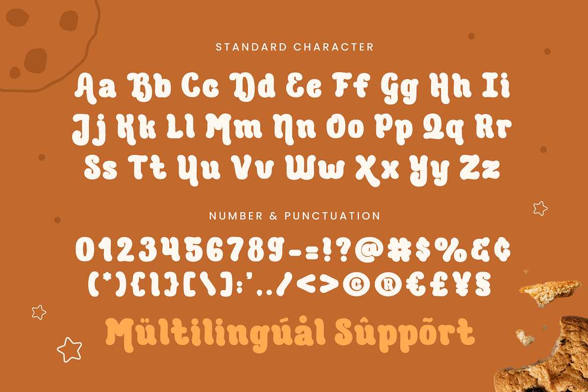 Milano Biscuit - Food Font, a Handwritten Font by Mozatype (Photo 7 of 8)