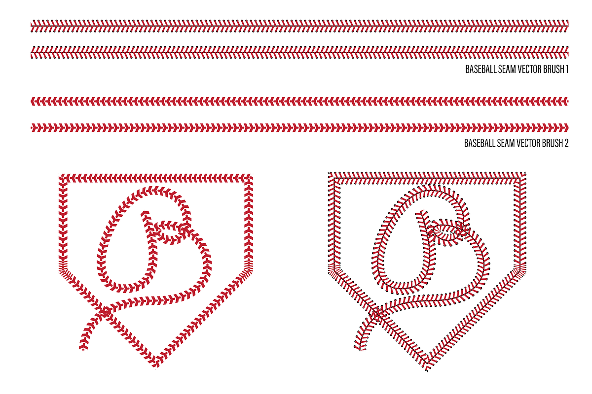 Baseball Badges & Patterns preview 2