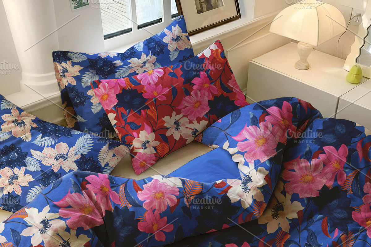 Modern Bloom Pattern Collection, a Pattern Graphic by Nora Gad (Photo 11 of 31)