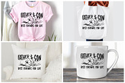 Father & Son Best Friends For Life, an Object Graphic by BeeCraftR (Thumbnail 2 of 5)