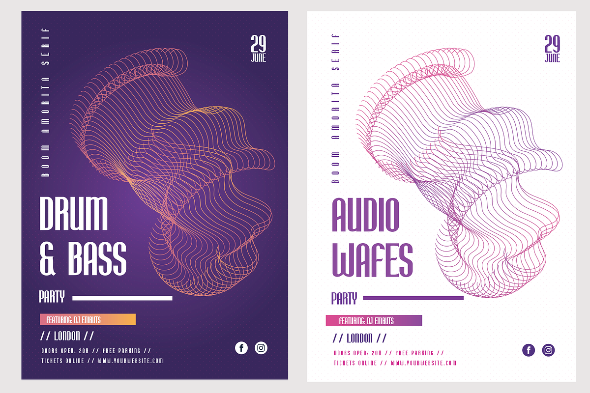 Boom Amorita | Sans Serif Font, a Sans Serif Font by BearyType Studio (Photo 10 of 12)