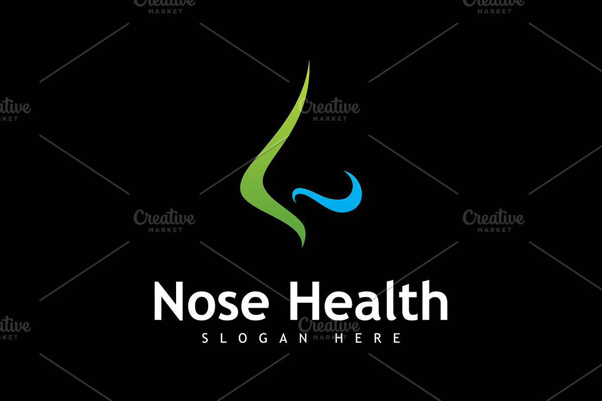 Nose Health logo vector, Nose icon, a Graphic by T.Vooka