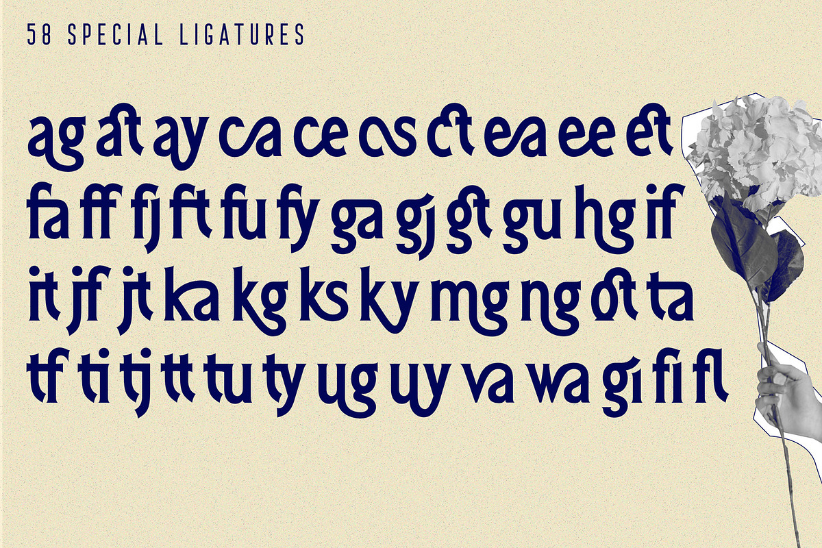 Hittamig - Aesthetic Serif Font, a Serif Font by 177Studio (Photo 6 of 6)