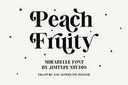 Mirabelle - Elegant Ligature Font, a Serif Font by Jimtype Studio (Thumbnail 2 of 12)