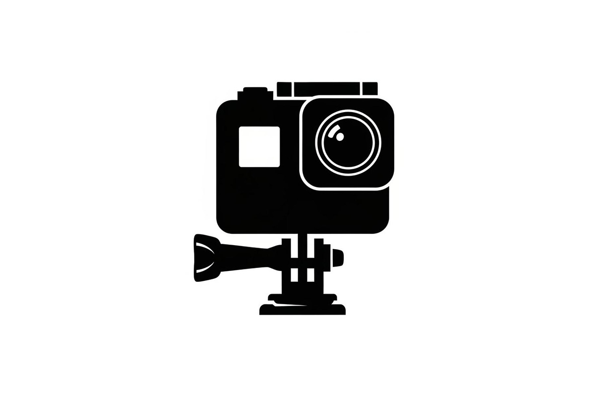 60 Action Camera Silhouette Icon, an Illustration by Artivon (Photo 5 of 61)