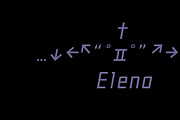 NT Elena Gagarin, a Sans Serif Font by NovoTypo (Thumbnail 4 of 4)