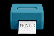 Printer Mockup, a Product Mockup by Design Squad (Thumbnail 3 of 4)