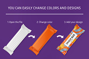 Snack bar mockup, a Packaging Mockup by ShooShooShop (Thumbnail 2 of 4)