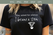 I became a storm witchy svg, an Object Illustration by Willow Paige Farms (Thumbnail 6 of 8)