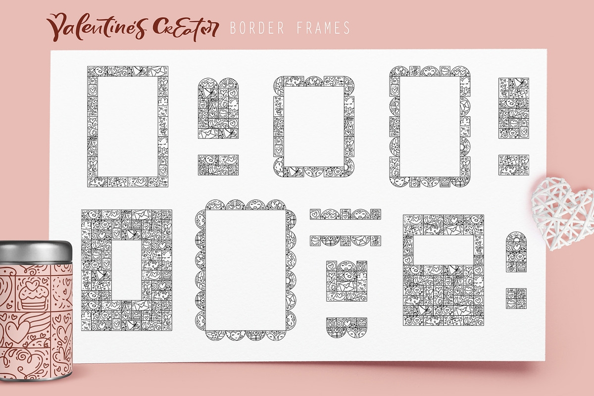 Valentine`s Creator Logo Vector SVG, an Object Graphic by Happy Letters (Photo 9 of 13)