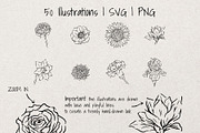 Floral Harmony, Whimsical Sketch, an Object Illustration by Artalia (Thumbnail 4 of 5)