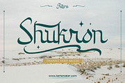 Rahma, a Script Font by kerismaker (Thumbnail 12 of 12)
