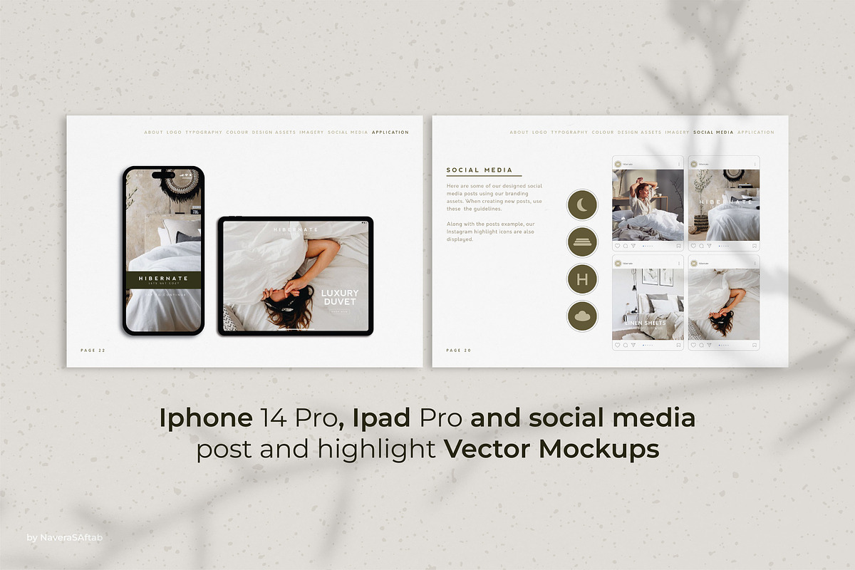 Minimal Brand Guidelines Template preview 3
