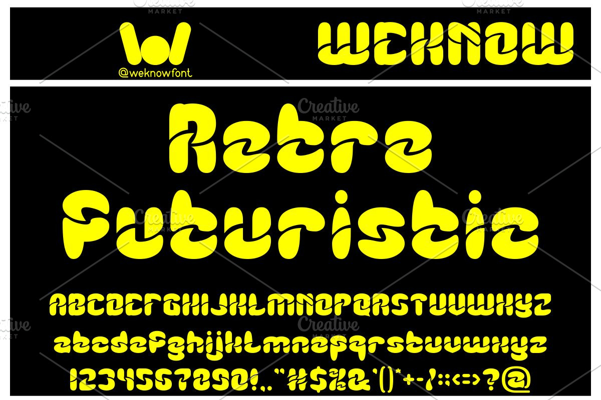 Chasing Lightning font, a Font by weknow (Photo 4 of 8)