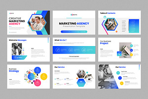 Creative Marketing Agency Template