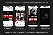 Fitness Red Template, a Social Media Template by Kalubuak (Thumbnail 2 of 10)