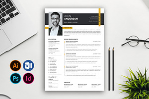 Resume/CV, a Resume Template by Abdul Studio