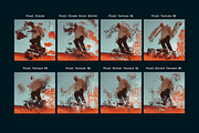 Glitch and Pixel Brushes, a Brush Add-On by Tomasz Ostrowski Design (Thumbnail 8 of 15)