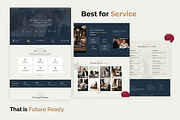 By Law WordPress Theme, a WordPress Template by ThemesRain (Thumbnail 2 of 3)