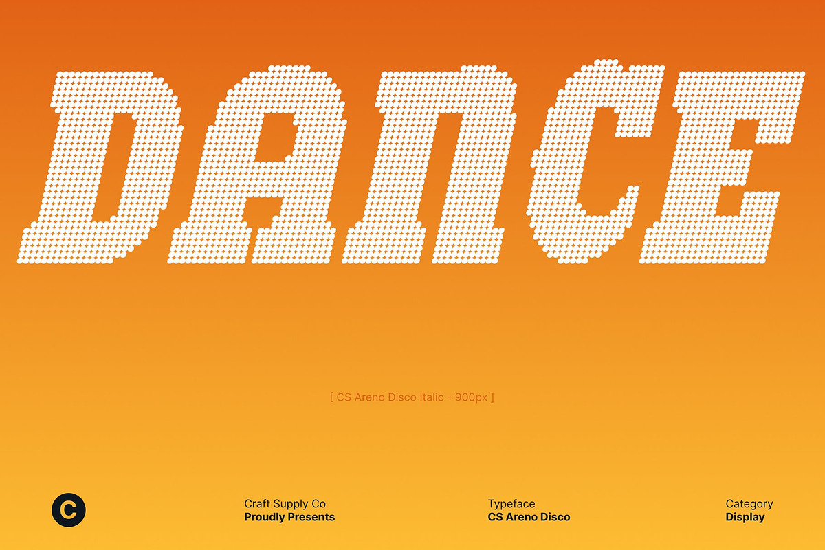 CS Areno Disco, a Slab Serif Font by Craft Supply Co. (Photo 6 of 8)