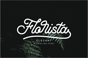 Florista, a Script Font by SusiType (Thumbnail 1 of 9)