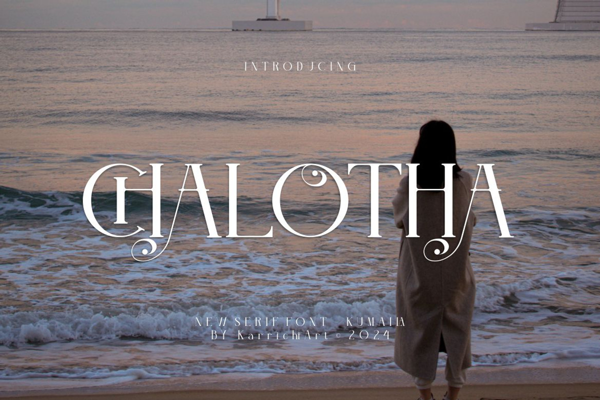 Chalotha, a Serif Font by Kenrichi