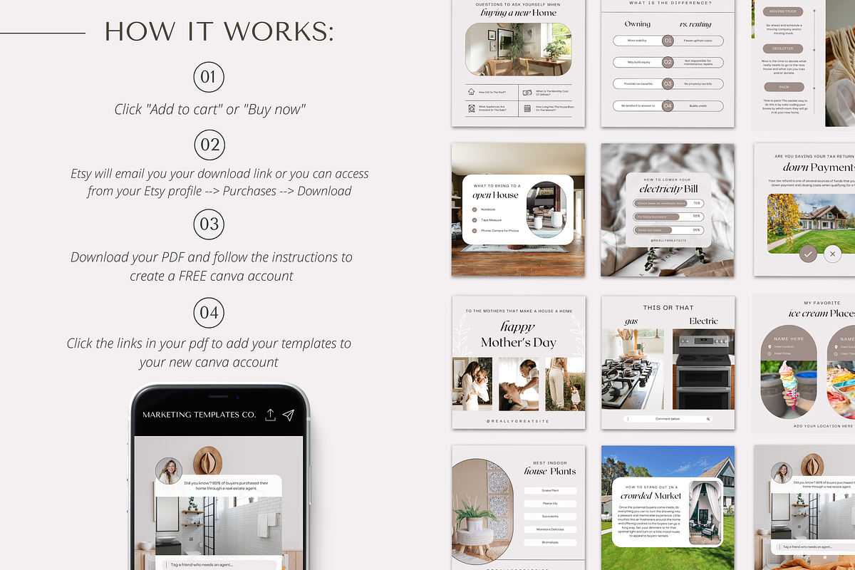 May Real Estate Social Media Posts, a Social Media Template by Marketing Templates Co. (Photo 9 of 10)