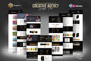 GraphiPro -Digital Elementor Pro Kit, a Websites & App Template by Select Agency Designs (Thumbnail 1 of 8)