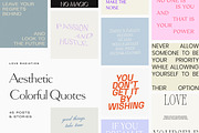 BUNDLE Instagram Quotes Templates PS, a Social Media Template by Love Radiation Studio (Thumbnail 7 of 12)