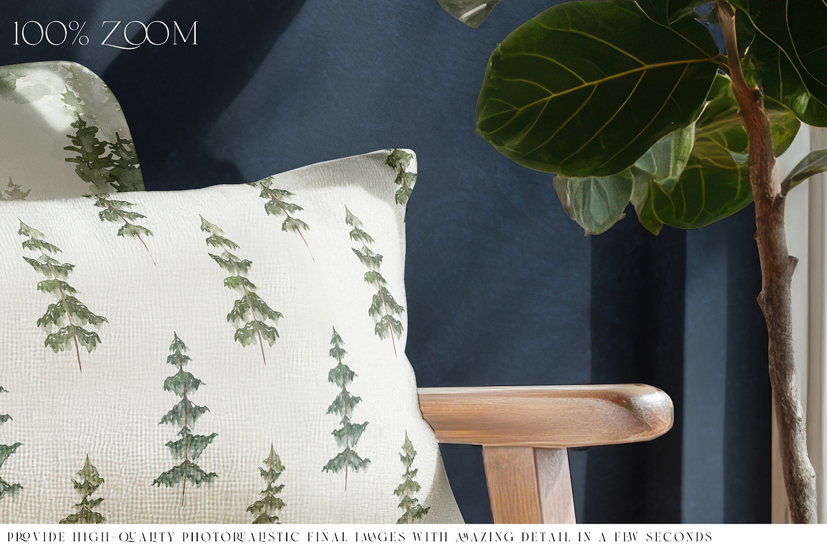 Armchair Upholstery & Pillow Mockups, a Mockup by mock-ups (Photo 20 of 22)