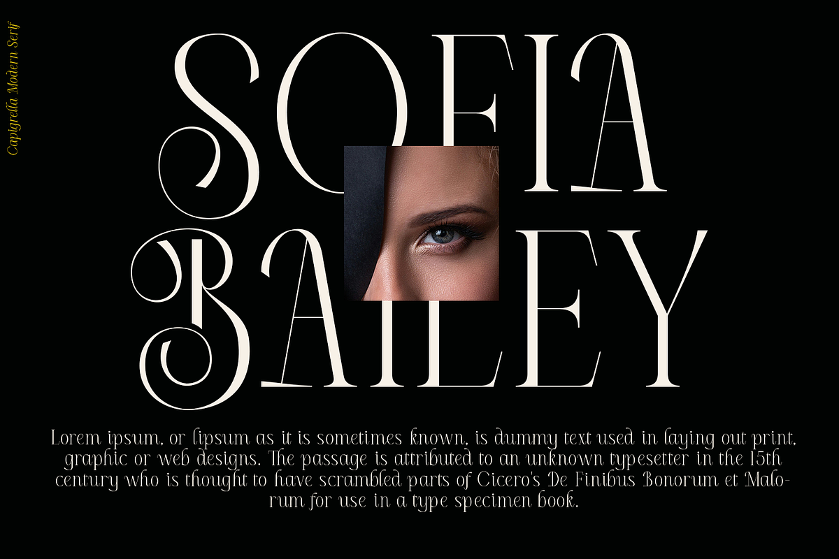 Capigrella Font, a Serif Font by TypeClassHeroes (Photo 4 of 15)