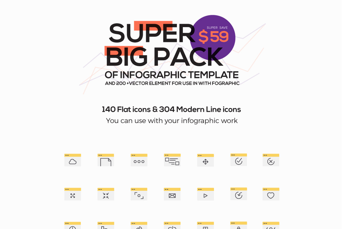 Super Big Pack of Infographic, a Work Illustration by Illustrato (Photo 4 of 5)