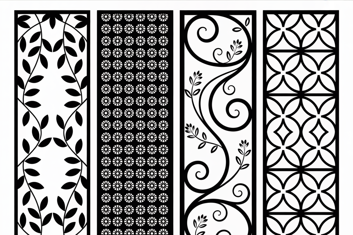 Laser Cut Wall Art Design Bundle, an Illustration by Amazin_art (Photo 4 of 7)