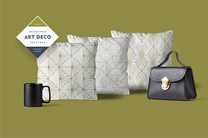 Art Deco Patterns Bundle 60% OFF