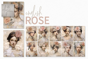 English Rose Paintings